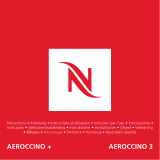 Nestle Nespresso Aeroccino 3 Manual do proprietário