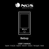 NGS 8GB Bebop Manual do usuário