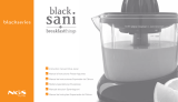 NGS BLACK SANI Manual do usuário