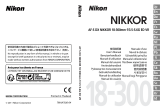 Nikon AF-S DX NIKKOR 18-300mm f/3.5-5.6G ED VR Manual do usuário