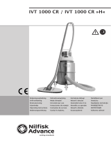 Nilfisk-Advance IVT 1000 CR H Manual do usuário