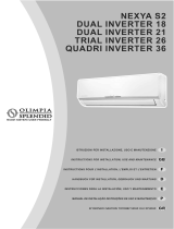 Olimpia Splendid Nexya S2 Dual inverter 21 Manual do usuário