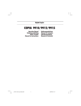 Olivetti Copia 9910B Manual do proprietário