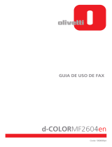 Olivetti d-Color MF2603en and d-Color MF2604en Manual do proprietário