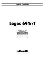 Olivetti Logos 694aT Manual do proprietário