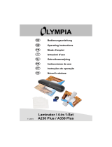 Olympia 4 in 1 SET (with A 330 PLUS) Manual do proprietário