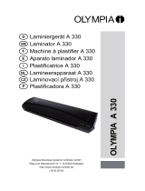 Olympia Laminator A330 Manual do usuário