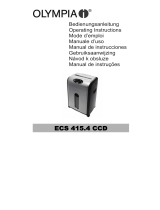 Olympia ECS 415.4 CCD Manual do proprietário