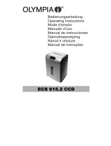 Olympia ECS 615.2 CCD Manual do proprietário