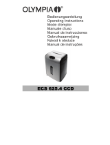 Olympia ECS 625.4 CCD Manual do proprietário