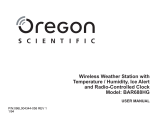 Oregon Scientific BAR688HG Manual do usuário
