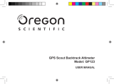 Oregon Scientific GP123 Manual do usuário