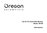 Oregon Scientific Heart Rate Monitor SE188 Manual do usuário