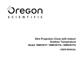 Oregon Scientific RMR391P / RMR391PA / RMR391PU Manual do usuário