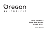 Oregon Scientific ZONE TRAINER SE331 Manual do usuário