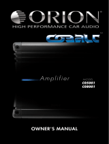 Orion Cobalt CO800.1 Manual do proprietário