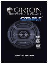 Orion Cobalt CO603 Manual do proprietário