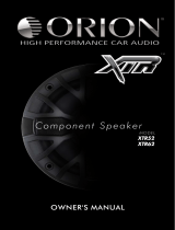 Orion XTR62 Manual do proprietário