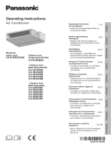 Panasonic CUE18RBEACU3E18PBE Instruções de operação