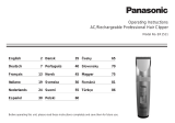 Panasonic ER1511 Manual do proprietário