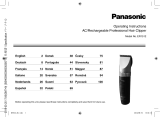 Panasonic ER1512 Instruções de operação