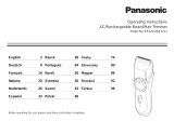 Panasonic ER2211 Manual do proprietário