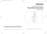 Panasonic ER417 Instruções de operação