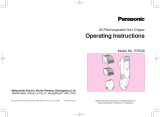Panasonic ER508 Manual do usuário