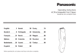 Panasonic ER-CA35 Manual do proprietário