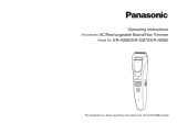 Panasonic ERGB80 Manual do proprietário
