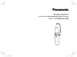 Panasonic ERGB86 Manual do proprietário
