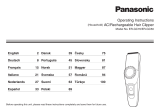Panasonic ERGC50 Instruções de operação