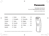 Panasonic ERGY30 Instruções de operação