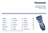 Panasonic ES7058 Manual do proprietário