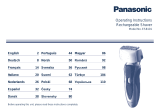 Panasonic es 8101 s 503 Manual do proprietário