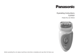 Panasonic ESWD10 Instruções de operação