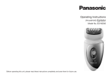 Panasonic ESWD92 Manual do proprietário