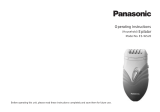 Panasonic ESWS20 Instruções de operação