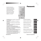 Panasonic Garage Door Opener CZ-RE2C2 Manual do usuário