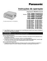 Panasonic KXMB1530G Instruções de operação