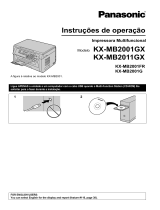 Panasonic KXMB2001GX Instruções de operação