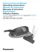 Panasonic mc e 985 Manual do proprietário