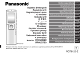Panasonic RRUS750 Manual do proprietário