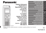 Panasonic RRUS510 Manual do proprietário