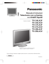 Panasonic TX14LA1F Instruções de operação
