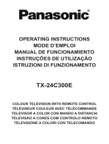 Panasonic TX-24-C300B Manual do usuário