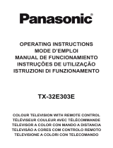 Panasonic TX32E303E Instruções de operação