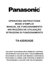 Panasonic TX43DS352E Instruções de operação