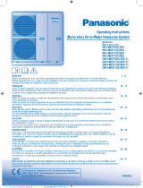 Panasonic WHMDF12C9E81 Instruções de operação