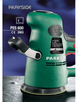 Parkside PES 600 Manual do usuário